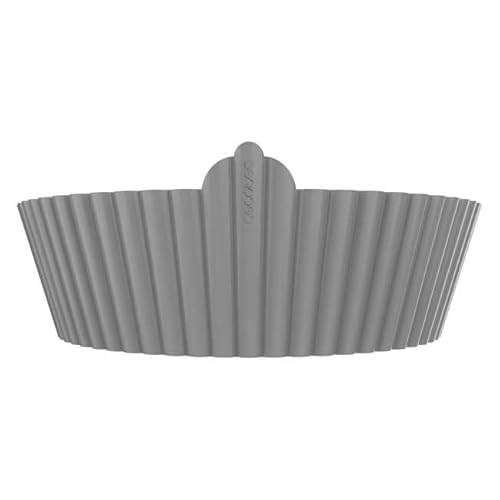 Cecotec Cecofry Bucket Set mit 3 runden Silikonformen für Airfryer, 5-8 l, Zubehör, BPA-frei, wiederverwendbar, Temperaturen von -40 °C bis +250 °C, einfache Reinigung, 22 x 6 cm von Cecotec